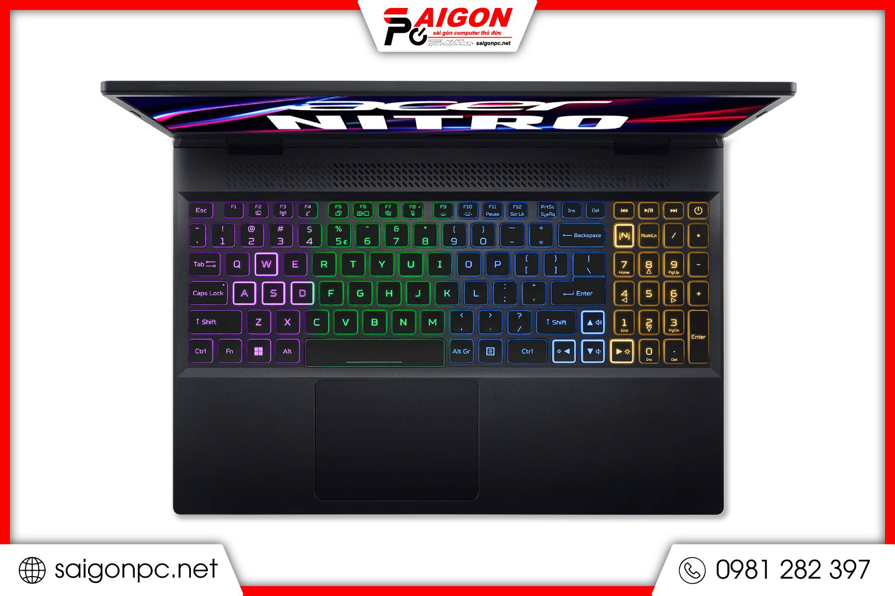 Laptop Acer Nitro 5 Tiger Gaming - 15.6" FHD 144Hz / RTX 3050 / i7-12700H / 16GB / 512GB m2 (2nd)